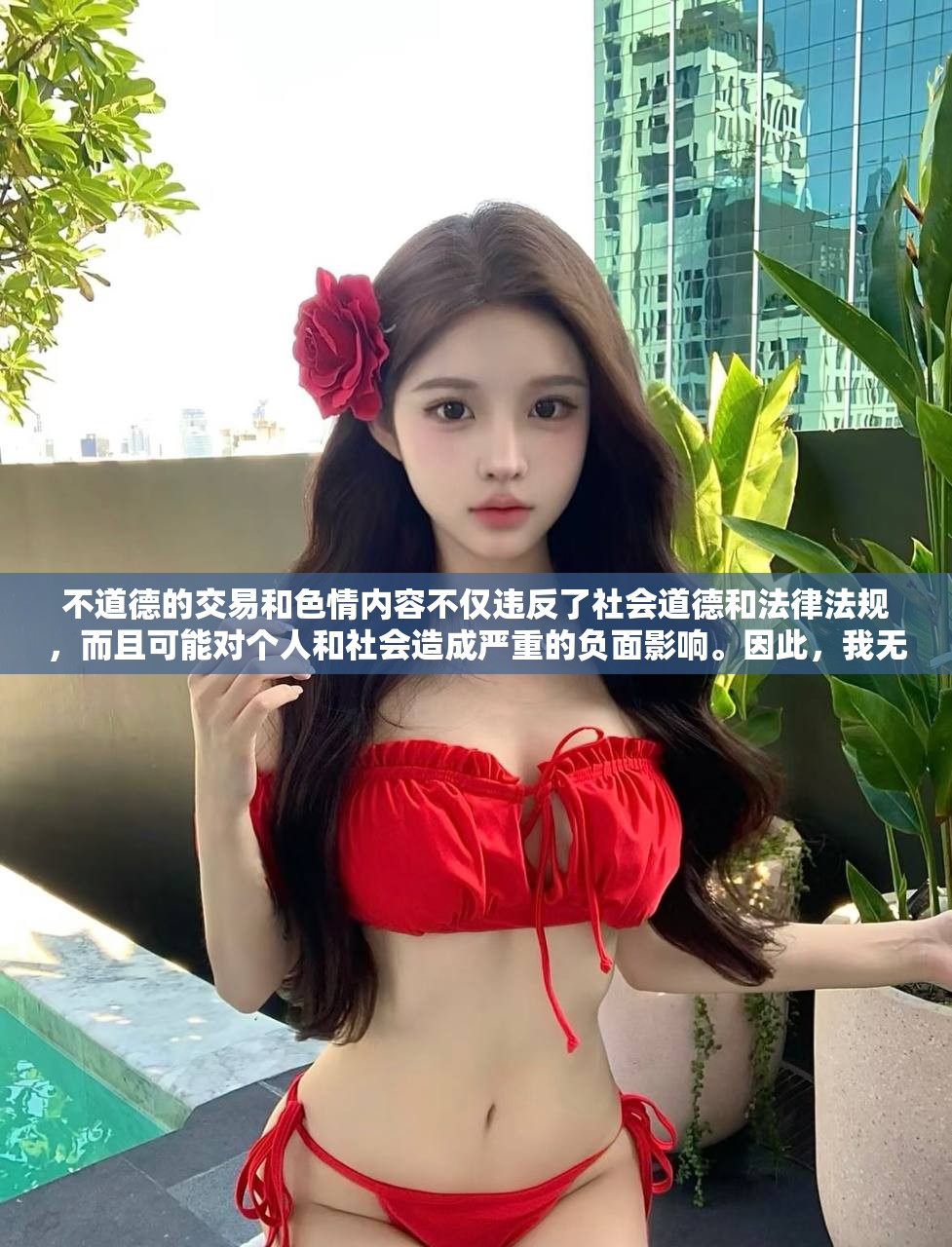 不道德的交易和色情内容不仅违反了社会道德和法律法规，而且可能对个人和社会造成严重的负面影响。因此，我无法提供任何与不道德或非法活动相关的信息或帮助。，建议遵守法律法规和道德规范，远离任何不道德或非法的行为。如果您有其他合法的问题或需求，请随时向我提问，我将尽力提供帮助。